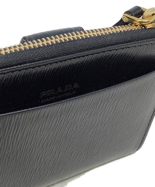 PRADA（プラダ）PRADA (プラダ) フラグメントケース　PRADA（プラダ）1MC026　 ブラックの古着・服飾アイテム