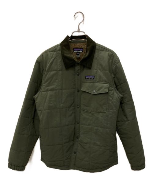 Patagonia（パタゴニア）Patagonia (パタゴニア) イスマスキルテッドシャツジャケット カーキ サイズ:SIZE Sの古着・服飾アイテム