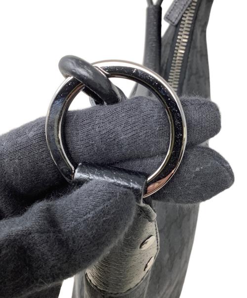 GUCCI（グッチ）GUCCI (グッチ) ハンドバッグ　GUCCI（グッチ）　115003　02026 ブラックの古着・服飾アイテム