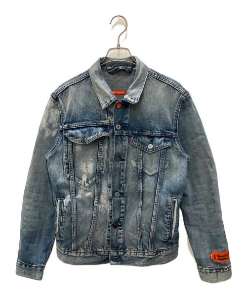 LEVI'S（リーバイス）LEVI'S (リーバイス) HERON PRESTON (ヘロンプレストン) TRACKER DENIM JACKET インディゴ サイズ:SIZE Mの古着・服飾アイテム