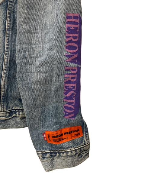 LEVI'S（リーバイス）LEVI'S (リーバイス) HERON PRESTON (ヘロンプレストン) TRACKER DENIM JACKET インディゴ サイズ:SIZE Mの古着・服飾アイテム
