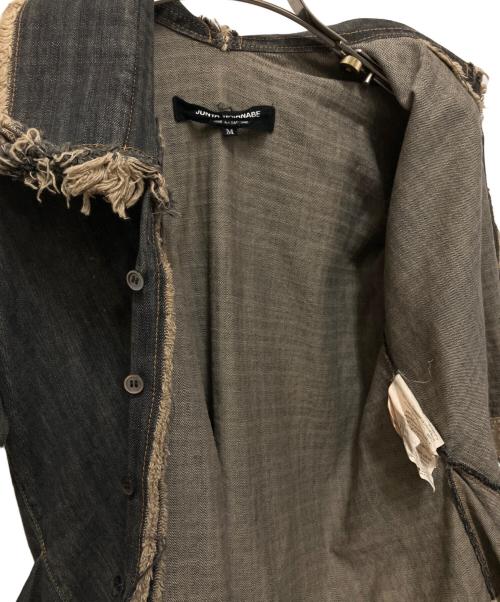 JUNYA WATANABE COMME des GARCONS（(ジュンヤワタナベ コムデギャルソン）JUNYA WATANABE COMME des GARCONS ((ジュンヤワタナベ コムデギャルソン) デニムジャケット グレー サイズ:SIZE Mの古着・服飾アイテム