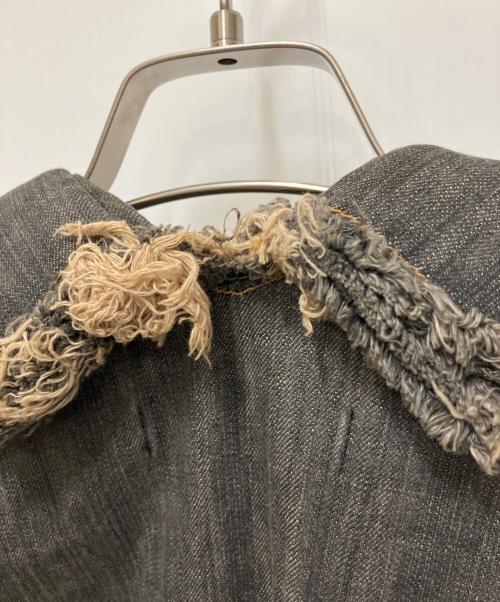 JUNYA WATANABE COMME des GARCONS（(ジュンヤワタナベ コムデギャルソン）JUNYA WATANABE COMME des GARCONS ((ジュンヤワタナベ コムデギャルソン) デニムジャケット グレー サイズ:SIZE Mの古着・服飾アイテム