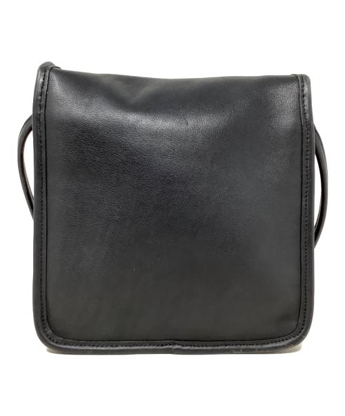 COACH（コーチ）COACH (コーチ) ターンロック　レザーショルダーバッグ　OLD COACH(オールドコーチ) ブラックの古着・服飾アイテム