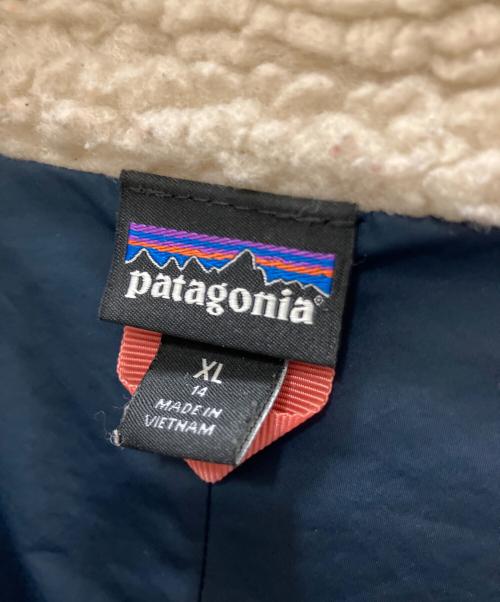 Patagonia（パタゴニア）Patagonia (パタゴニア) レトロXフリースジャケット ベージュ サイズ:SIZE XL（キッズ規格14）の古着・服飾アイテム