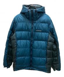 mont-bell（モンベル）の古着「アルパインダウン パーカ」｜スカイブルー