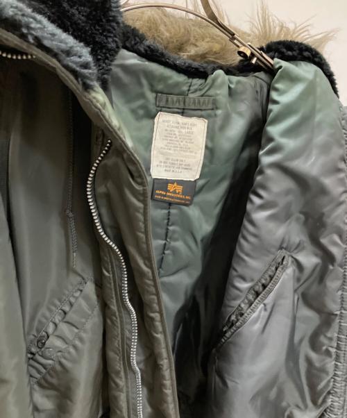 ALPHA（アルファ）ALPHA (アルファ) N-2Bジャケット カーキ サイズ:SIZE Lの古着・服飾アイテム