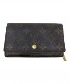 LOUIS VUITTONルイ ヴィトン）の古着「2つ折り財布　Louis Vuitton(ルイヴィトン)　モノグラム　ポルトモネ・ビエ・トレゾール　」｜ブラウン