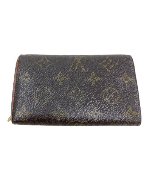 LOUIS VUITTON（ルイ ヴィトン）LOUIS VUITTON (ルイ ヴィトン) 2つ折り財布　Louis Vuitton(ルイヴィトン)　モノグラム　ポルトモネ・ビエ・トレゾール　 ブラウンの古着・服飾アイテム