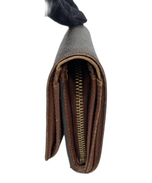 LOUIS VUITTON（ルイ ヴィトン）LOUIS VUITTON (ルイ ヴィトン) 2つ折り財布　Louis Vuitton(ルイヴィトン)　モノグラム　ポルトモネ・ビエ・トレゾール　 ブラウンの古着・服飾アイテム