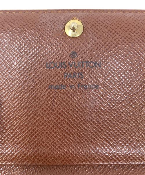 LOUIS VUITTON（ルイ ヴィトン）LOUIS VUITTON (ルイ ヴィトン) 2つ折り財布　Louis Vuitton(ルイヴィトン)　モノグラム　ポルトモネ・ビエ・トレゾール　 ブラウンの古着・服飾アイテム
