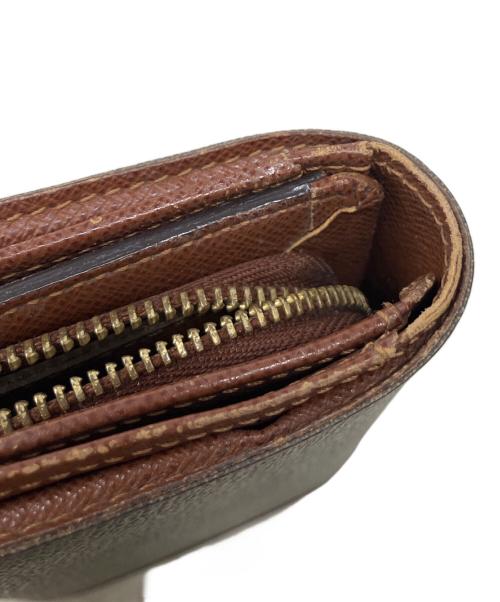 LOUIS VUITTON（ルイ ヴィトン）LOUIS VUITTON (ルイ ヴィトン) 2つ折り財布　Louis Vuitton(ルイヴィトン)　モノグラム　ポルトモネ・ビエ・トレゾール　 ブラウンの古着・服飾アイテム