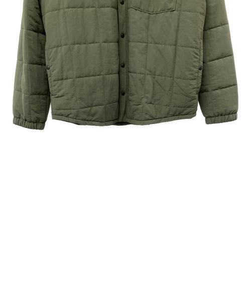 Patagonia（パタゴニア）Patagonia (パタゴニア) Isthmus Quilted Shirt Jacket グリーン サイズ:Lの古着・服飾アイテム