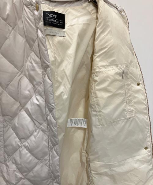 TAION（タイオン）TAION (タイオン) UNFILO (アンフィーロ) ダウンコート ホワイト サイズ:表記無しの古着・服飾アイテム