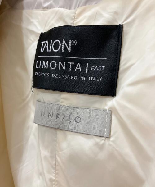 TAION（タイオン）TAION (タイオン) UNFILO (アンフィーロ) ダウンコート ホワイト サイズ:表記無しの古着・服飾アイテム