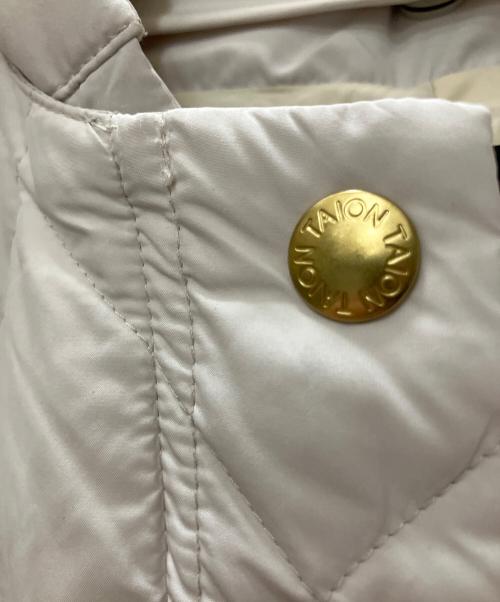 TAION（タイオン）TAION (タイオン) UNFILO (アンフィーロ) ダウンコート ホワイト サイズ:表記無しの古着・服飾アイテム