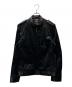 BURBERRY BLACK LABEL（バーバリーブラックレーベル）の古着「 ライダース ナイロンジャケット」｜ブラック