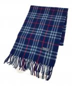 Burberry'sバーバリーズ）の古着「ノバチェック　マフラー」｜ネイビー