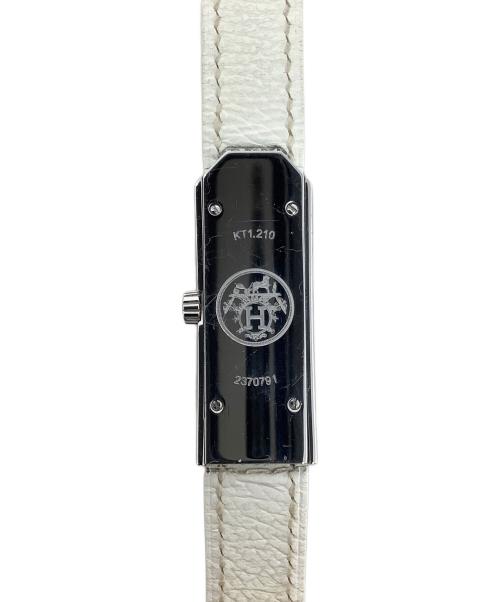 HERMES（エルメス）HERMES (エルメス) ケリー2　腕時計 ホワイトの古着・服飾アイテム