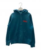 SUPREMEシュプリーム）の古着「プルオーバーパーカー　Supreme」｜ブルー