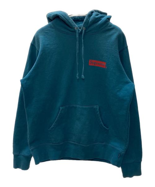 SUPREME（シュプリーム）SUPREME (シュプリーム) プルオーバーパーカー　Supreme ブルー サイズ:ｓの古着・服飾アイテム