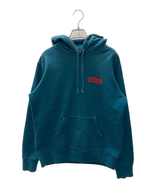 SUPREME（シュプリーム）SUPREME (シュプリーム) プルオーバーパーカー　Supreme ブルー サイズ:ｓの古着・服飾アイテム