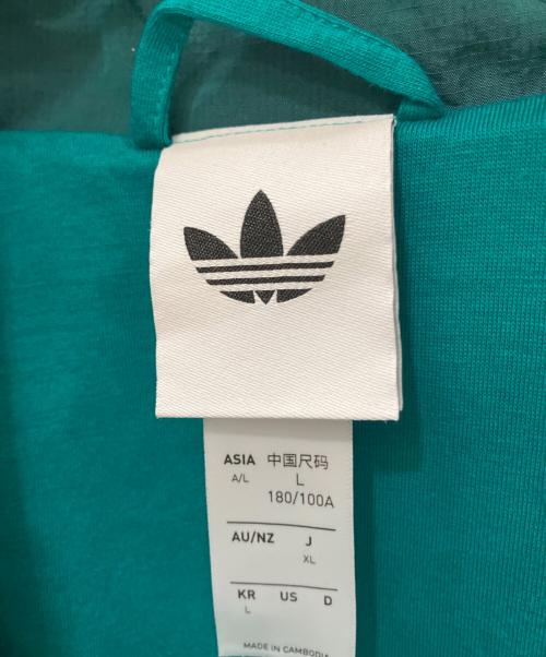adidas（アディダス）adidas (アディダス) リバプールFC テラスアイコン ハーフジップ ジャケット グリーン サイズ:SIZE XLの古着・服飾アイテム