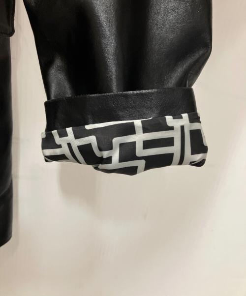 BEAMS（ビームス）BEAMS (ビームス) 布袋寅泰 (ホテイトモヤス) レザージャケット ブラック サイズ:SIZE Mの古着・服飾アイテム