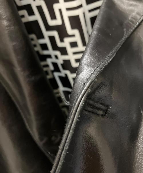 BEAMS（ビームス）BEAMS (ビームス) 布袋寅泰 (ホテイトモヤス) レザージャケット ブラック サイズ:SIZE Mの古着・服飾アイテム