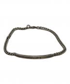 BOTTEGA VENETAボッテガベネタ）の古着「プレートブレスレット」｜シルバー