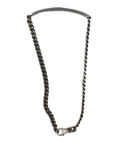 BOTTEGA VENETA（ボッテガベネタ）BOTTEGA VENETA (ボッテガベネタ) プレートブレスレット シルバーの古着・服飾アイテム