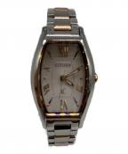 CITIZENシチズン）の古着「CITIZEN シチズン 腕時計 レディース クロスシー EW5544-51W xC」｜ホワイト