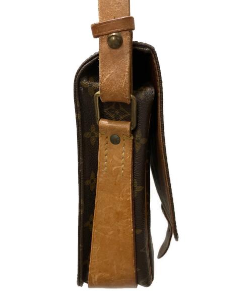 LOUIS VUITTON（ルイ ヴィトン）LOUIS VUITTON (ルイ ヴィトン) カルトシエールMM　ショルダーバッグ　LOUIS VUITTON ブラウンの古着・服飾アイテム