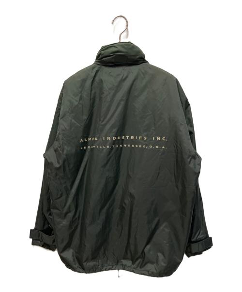 ALPHA INDUSTRIES INC（アルファインダストーリーズ）ALPHA INDUSTRIES INC (アルファインダストーリーズ) ナイロンジャケット カーキ サイズ:SIZE Lの古着・服飾アイテム