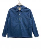 F.O.B FACTORYエフオービー ファクトリー）の古着「U.S ARMY DENIM P/O JKT」｜インディゴ