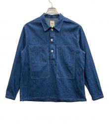 F.O.B FACTORY（エフオービー ファクトリー）の古着「U.S ARMY DENIM P/O JKT」｜インディゴ