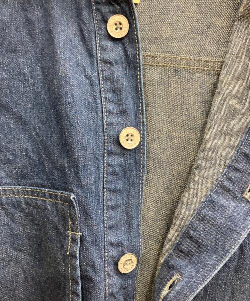 F.O.B FACTORY（エフオービー ファクトリー）F.O.B FACTORY (エフオービー ファクトリー) U.S ARMY DENIM P/O JKT インディゴ サイズ:Mの古着・服飾アイテム