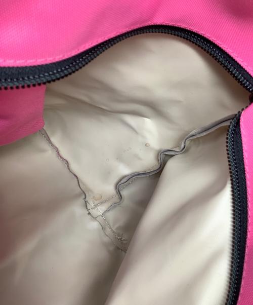 Herve Chapelier（エルベシャプリエ）Herve Chapelier (エルベシャプリエ) 舟形ショルダーバッグ　Herve Chapelier（エルベシャプリエ）Mサイズ ベージュ×ピンクの古着・服飾アイテム