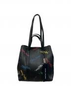 MARC JACOBSマークジェイコブズ）の古着「トートバッグ」｜ブラック