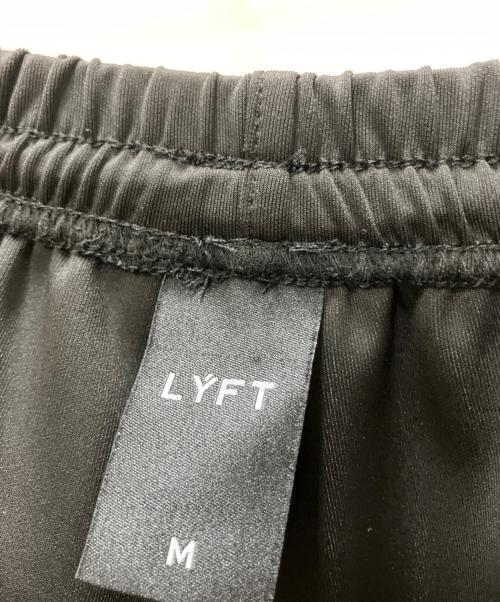 Lyft（リフト）Lyft (リフト) ワイドトラックパンツ ブラック サイズ:SIZE Mの古着・服飾アイテム