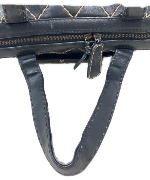 CHANEL（シャネル）CHANEL (シャネル) トートバッグ　ワイルドステッチ(wild stitch) ブラックの古着・服飾アイテム