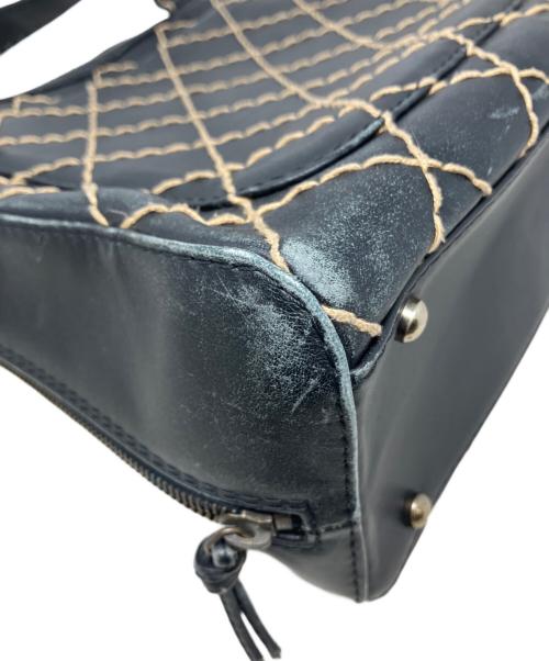 CHANEL（シャネル）CHANEL (シャネル) トートバッグ　ワイルドステッチ(wild stitch) ブラックの古着・服飾アイテム