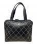 CHANEL（シャネル）の古着「トートバッグ　ワイルドステッチ(wild stitch)」｜ブラック
