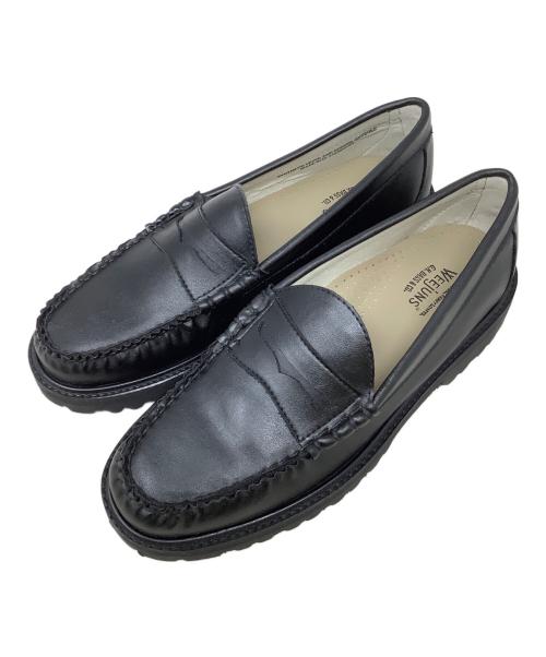 G.H.BASS&CO.（ジー・エイチ・バス・コー）G.H.BASS&CO. (ジー・エイチ・バス・コー) ローファー weejuns  ブラック サイズ:7/8/41の古着・服飾アイテム