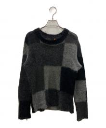 UNDERCOVERISM（アンダーカバーイズム）の古着「06AW GURUGURU期　モヘヤニット」｜ブラック