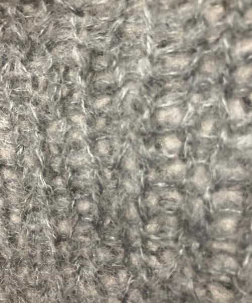 UNUSED（アンユーズド）UNUSED (アンユーズド) 厚手ニット グレー サイズ:SIZE 1の古着・服飾アイテム