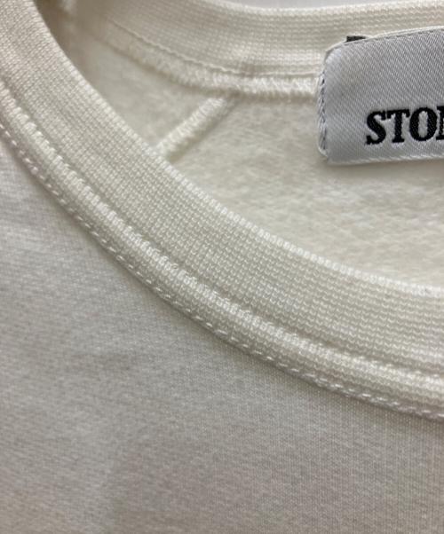 STONE ISLAND（ストーンアイランド）STONE ISLAND (ストーンアイランド) 半袖カットソー ホワイト サイズ:Sの古着・服飾アイテム