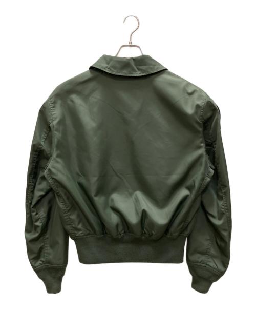 ALPHA INDUSTRIES（アルファインダストリーズ）ALPHA INDUSTRIES (アルファインダストリーズ) フライトジャケット グリーン サイズ:SIZE Lの古着・服飾アイテム