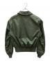 ALPHA INDUSTRIES (アルファインダストリーズ) フライトジャケット グリーン サイズ:SIZE L：15000円