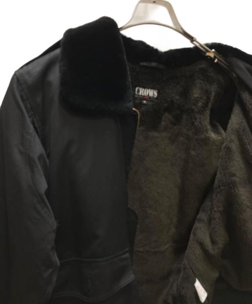 CROWS（クローズ）CROWS (クローズ) フライトジャケット ブラック サイズ:SIZE Mの古着・服飾アイテム